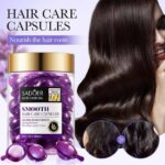 Cápsulas de Aceite Capilar, Infusión Nutritiva, Solución Reparadora para Cabello Dañado
