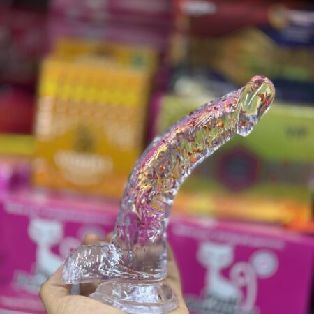 Dildo confeti curvo 7.9