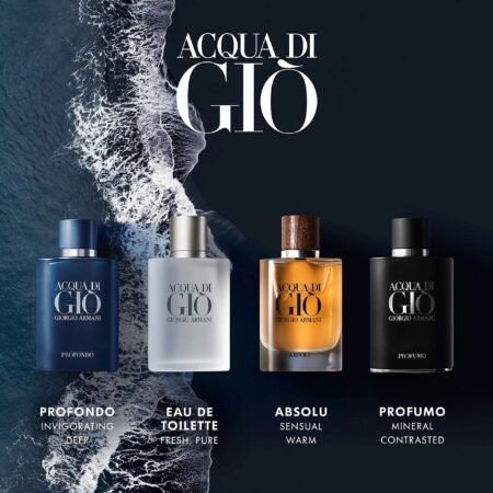 Set de perfume de Giorgio Armani Acqua De Gio EDP 4 Pzs 30ml. 166