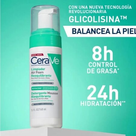 CeraVe Balancing Air Foam Cleanser (Limpiador Air Foam Reequilibrante) RH27