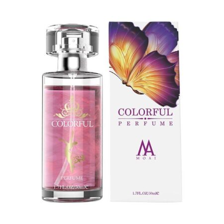 PERFUME DE FEROMONAS CON GLITER DE DAMA