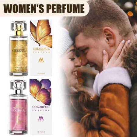 PERFUME DE FEROMONAS CON GLITER DE DAMA