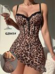 LENCERIA VESTIDO ANIMAL PRINT  2941