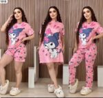 Pijama de 4 pzas de personajes