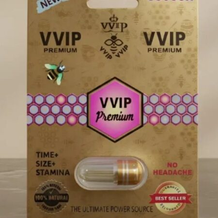 PASTILLA VIGORIZANTE VVIP 50000K