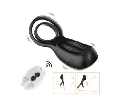 ANILLO VIBRADOR CON CONTROL REMOTO