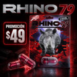 PASTILLA RHINO 1 CAPSULA PARA 7 DÍAS +tiempo+tamaño+resistencia sin dolor de cabeza