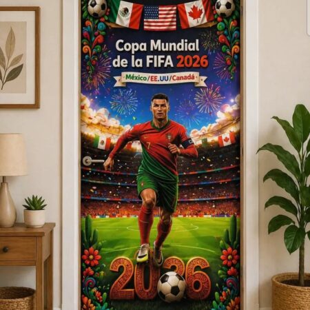 FUNDA DE PUERTA DEL MUNDIAL.