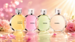 Set de perfume Chanel de 4 piezas. J165