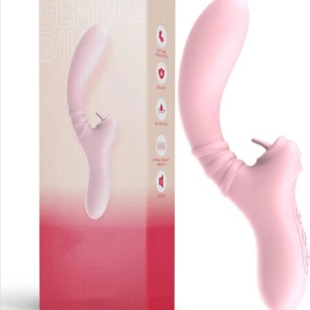 VIBRADOR CONEJO LENGUA 8315