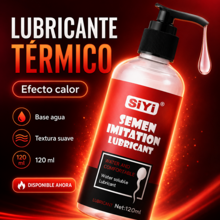 Semen artificial lubricante Siyi sensación caliente120ml.
  5824