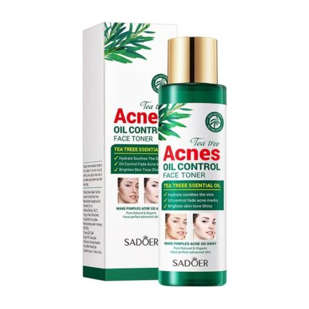 Tónico facial para controlar el acné con extracto aceite de té Sadoer  35339