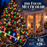 SERIE 100 LUCES MULTICOLOR JDJ2605